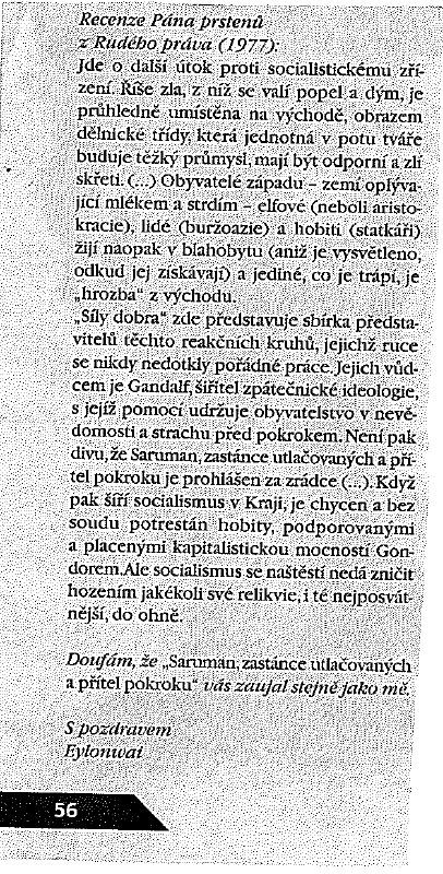 Pán prsteňov - odborný posudok